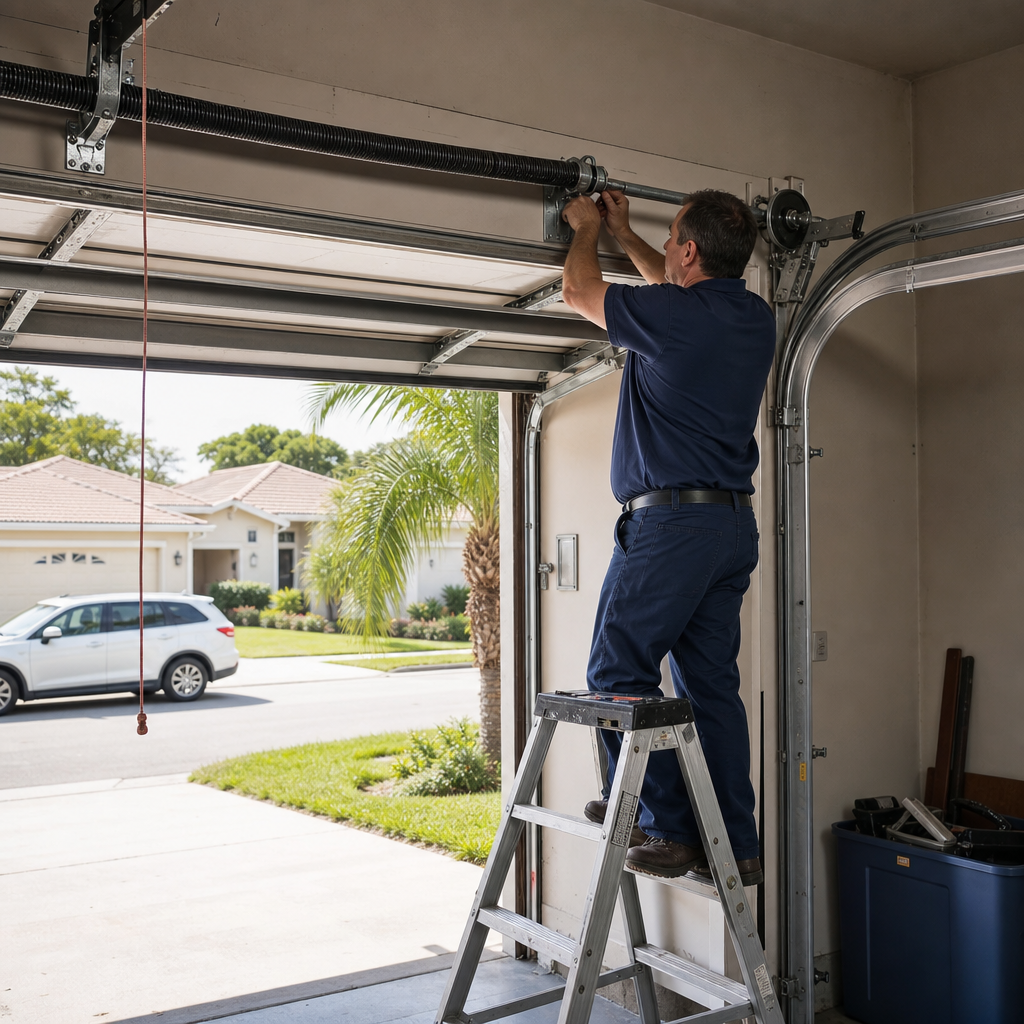 professional emergency garage door service in Delray Beach, FL