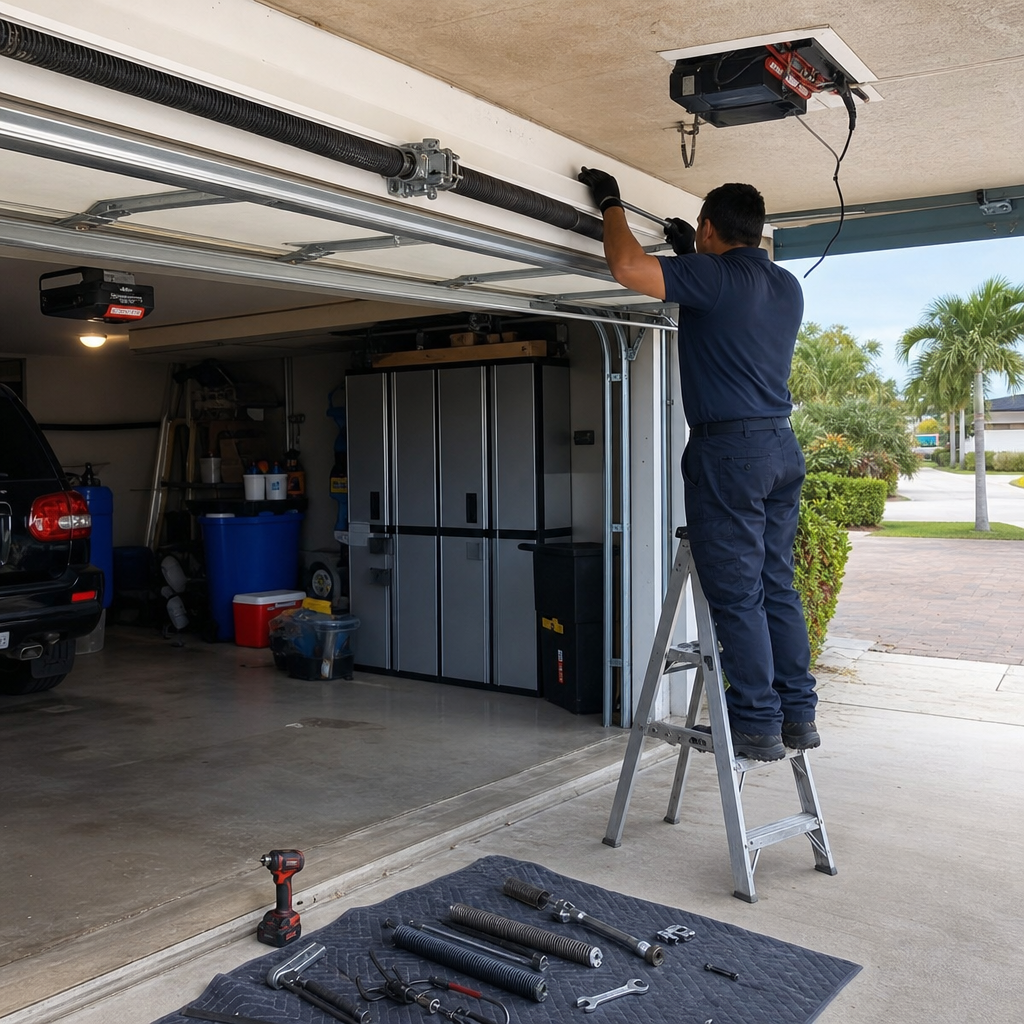 Garage Door job in Delray Beach — photo 1