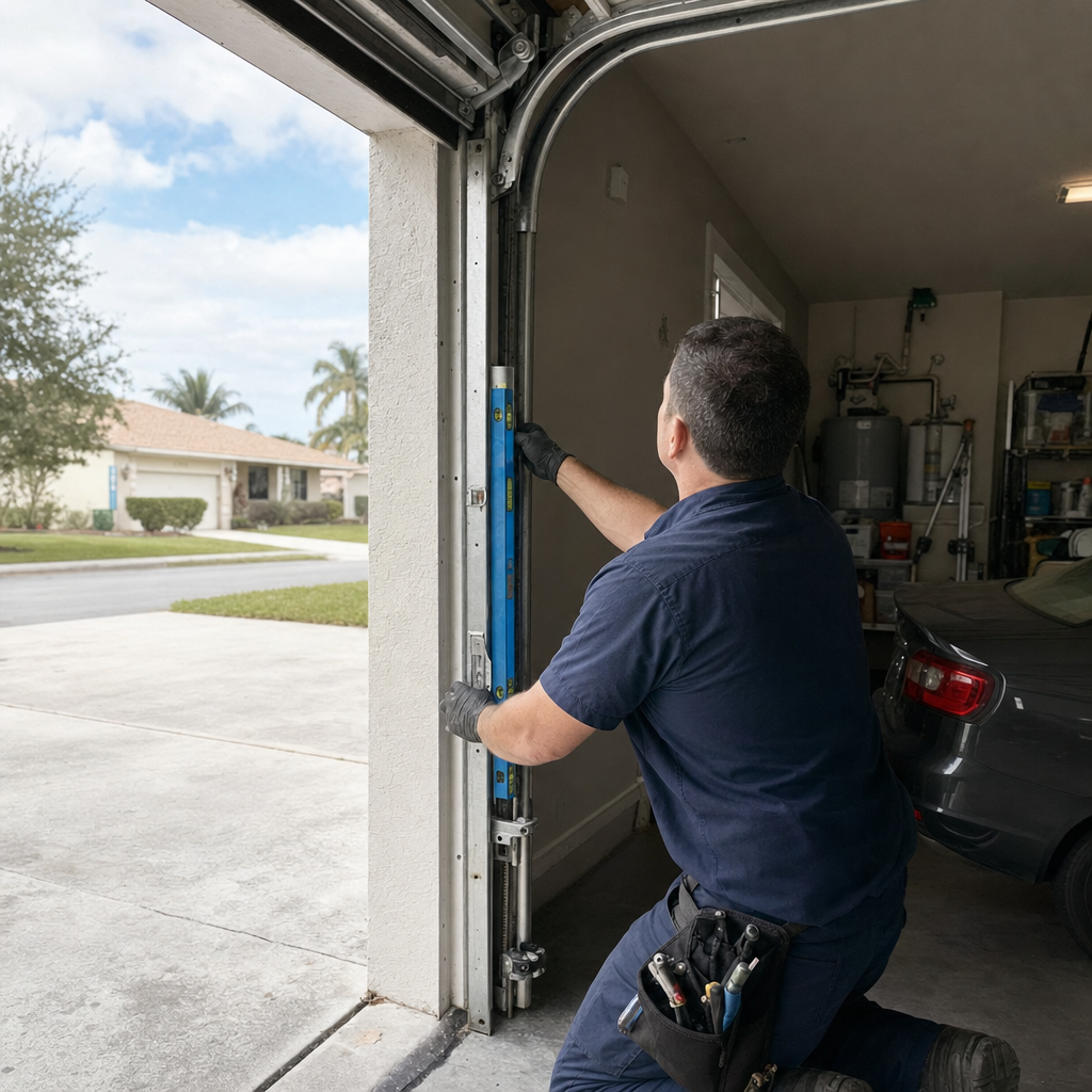 professional garage door repair service